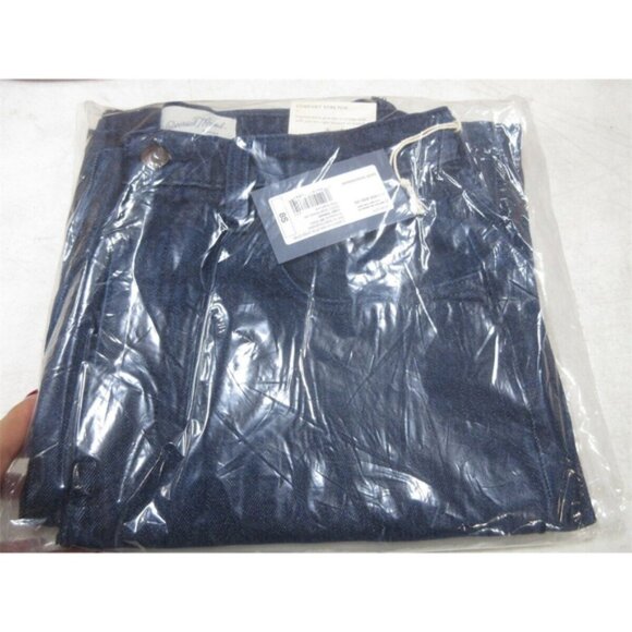 UNIVERSAL THREAD WOMENS HIGH RISE WIDE LEG JEANS DARK WASH 8S - Picture 4 of 5